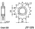 Prednji lančanik JT JTF 1370-16RB 16T, 525